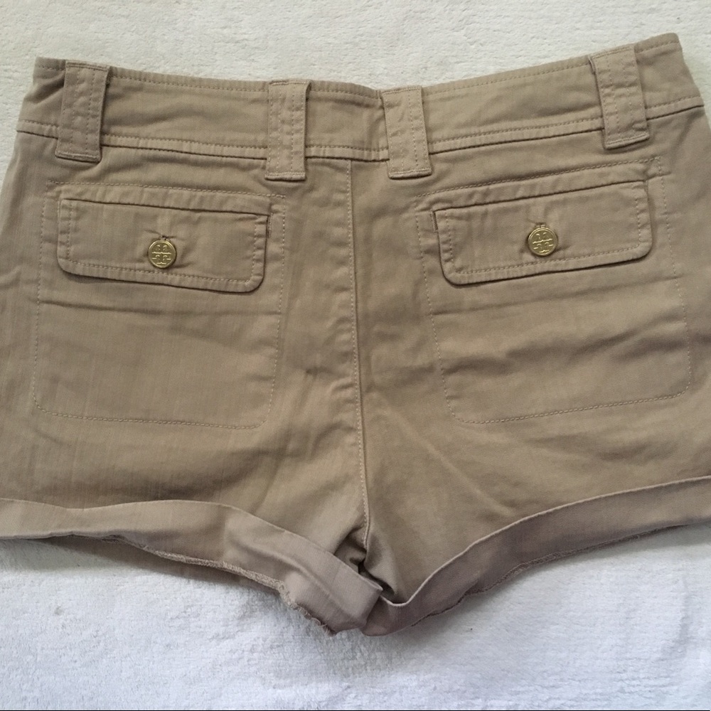 Tory Burch Khaki Shorts Size 30